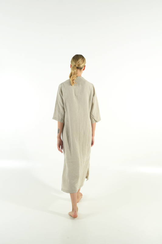 Jasmine linen dress-null
