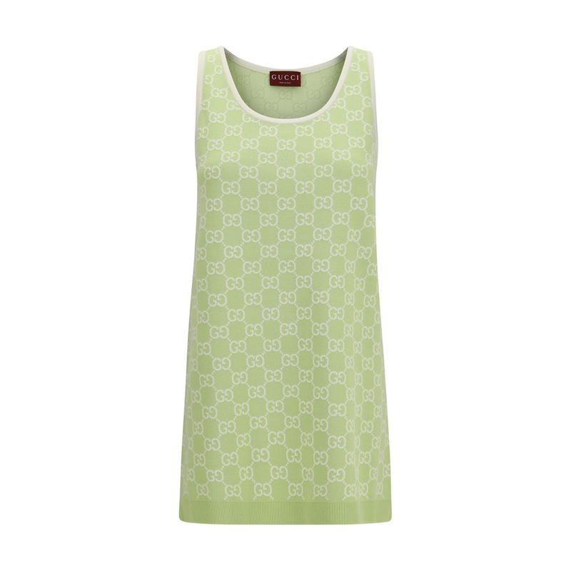 Bicolor cotton casual dress-null