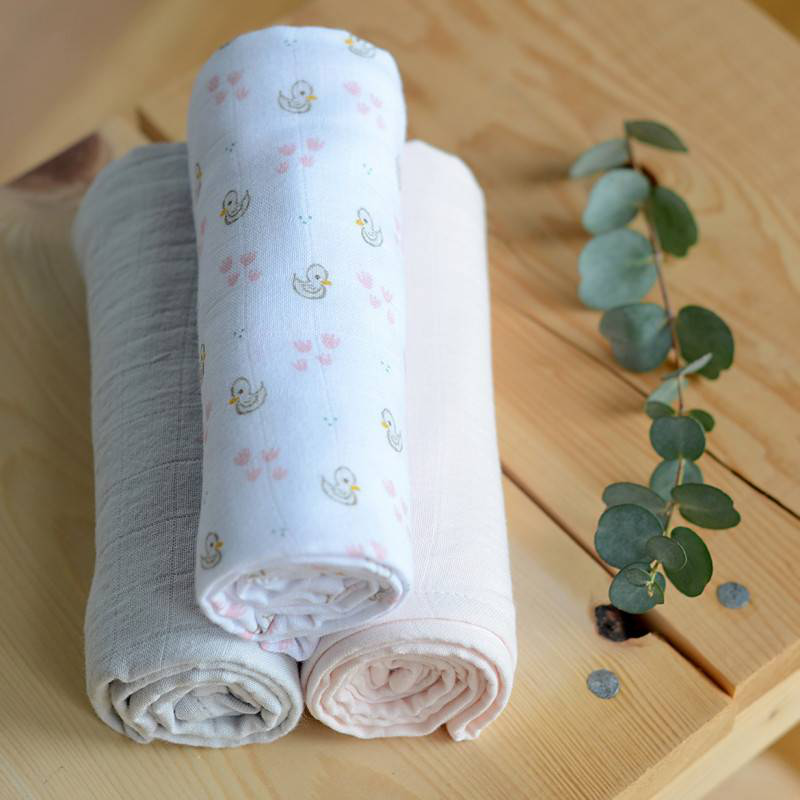 Beaba cotton muslin x3 - cygne-null