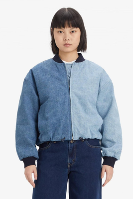 Levis jean jacket, Blue, medium