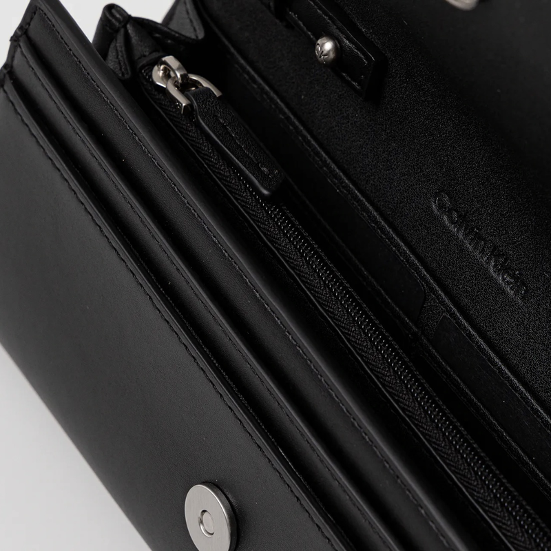 Calvin Klein woven mini bag - black-null