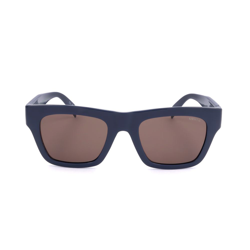 Blue resin sunglasses-null