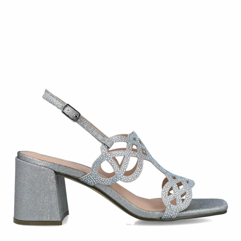 Menbur womens zapato sandal glitter-null