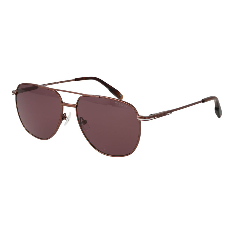 Brown metal sunglasses-null