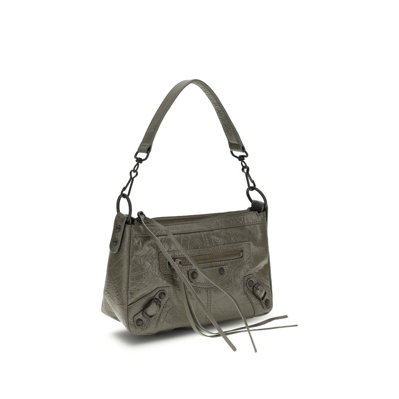 Bicolor lamb ovis aries aries shoulder bag-null