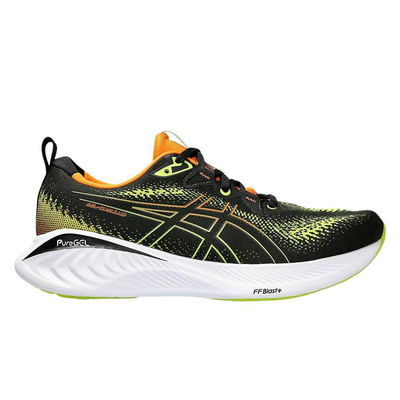 Gel-cumulus 25 mens running shoes, Black / Lime, medium