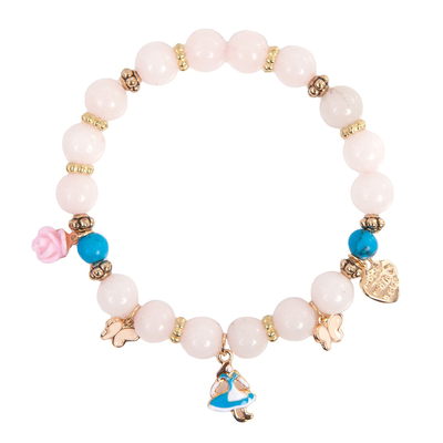 Great pretenders alice charm bracelet