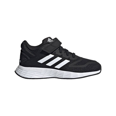 Duramo 10 elastic kids shoes, Black / White, medium