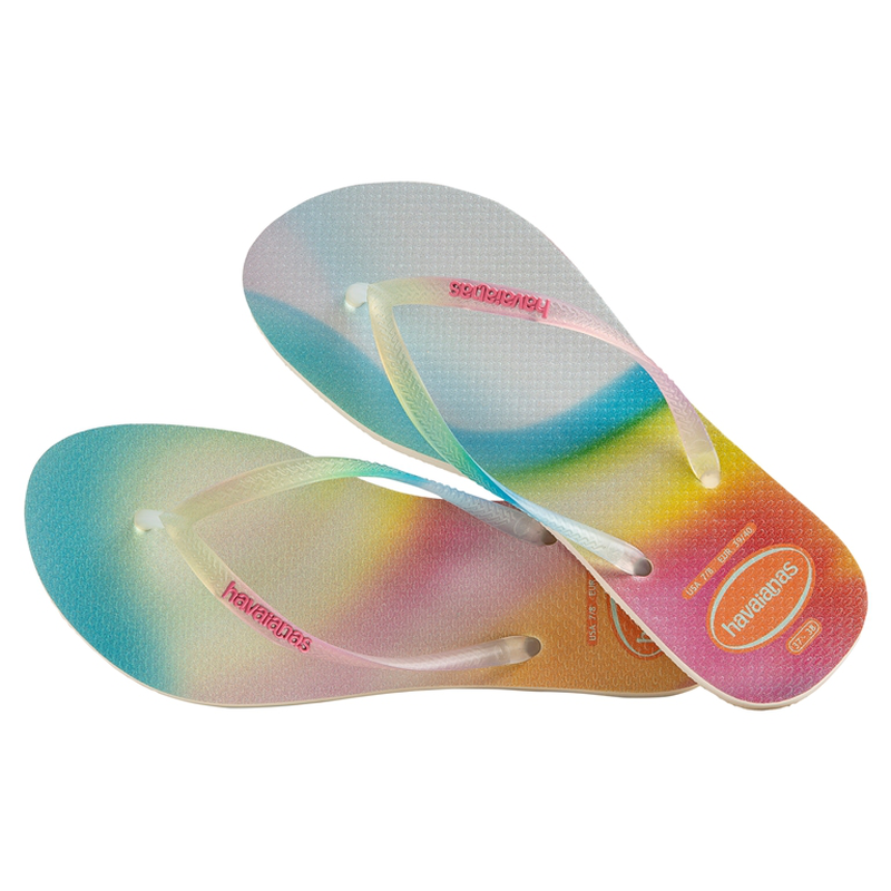 Product image: Havaianas slim metallic rainbow beige-null