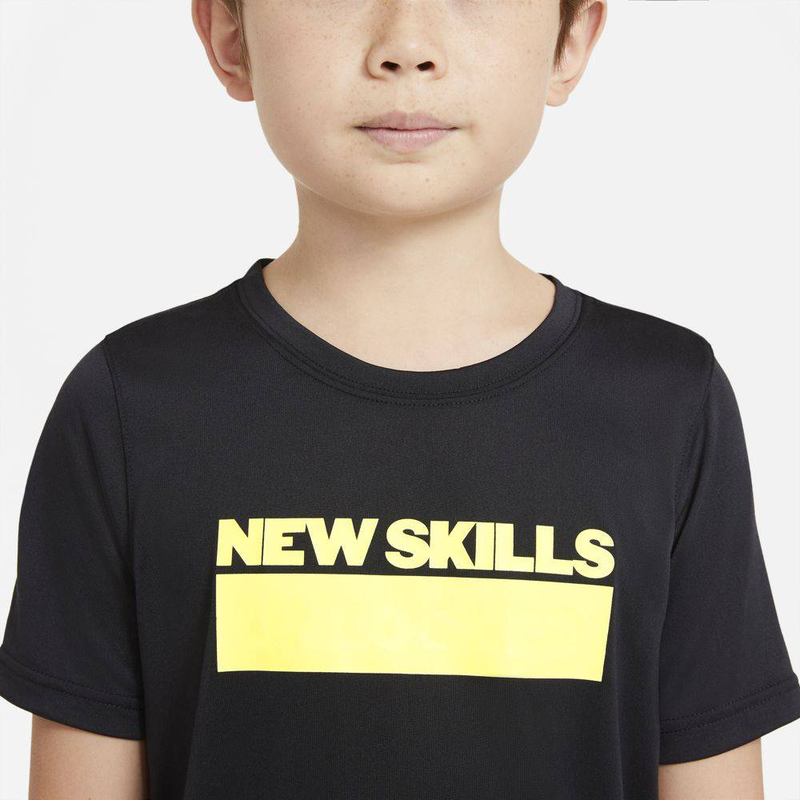Boys Dri-FIT secret glow message t-shirt-null