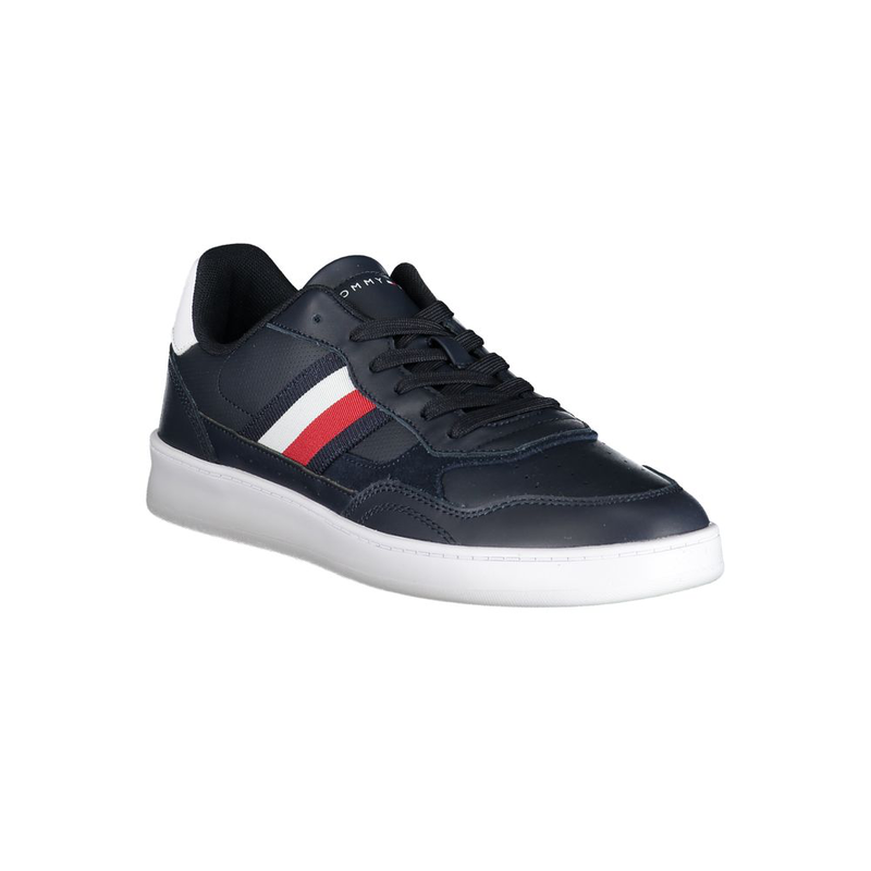 Blue polyurethane men sneaker-null