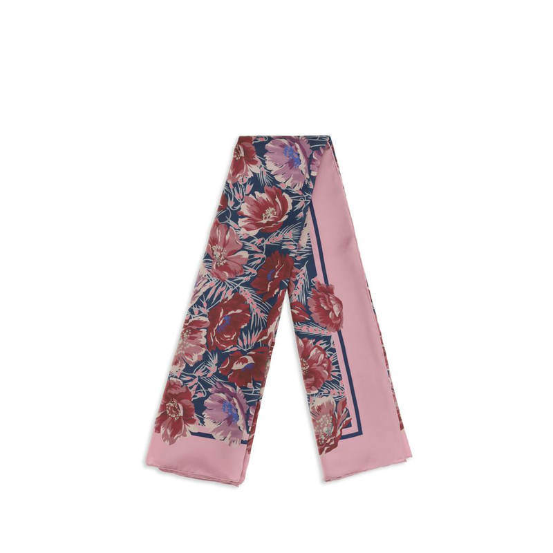 Multicolor silk scarf-null