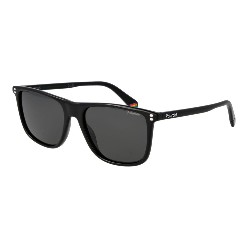 Black polycarbonate sunglasses-null