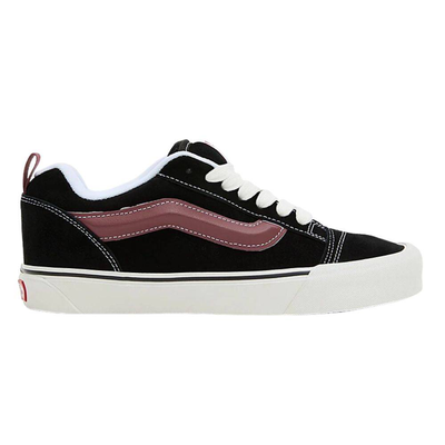 Knu skool shoes, Black / Burgundy, medium