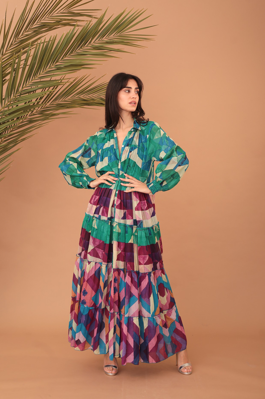 Bridget long sleeved dress-null