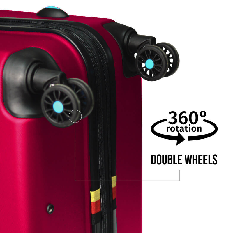 Bg berlin - enduro buy 1 get 1 free promo, set of 2 luggages, grape suitcases image number null