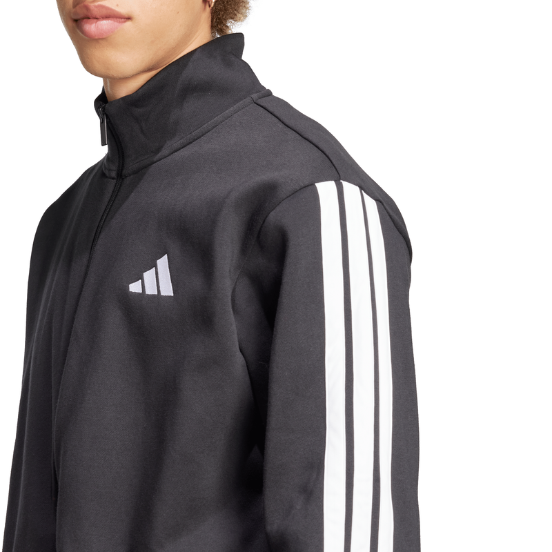 Adidas mens sportswear basic 3-stripes fleece track suit-null
