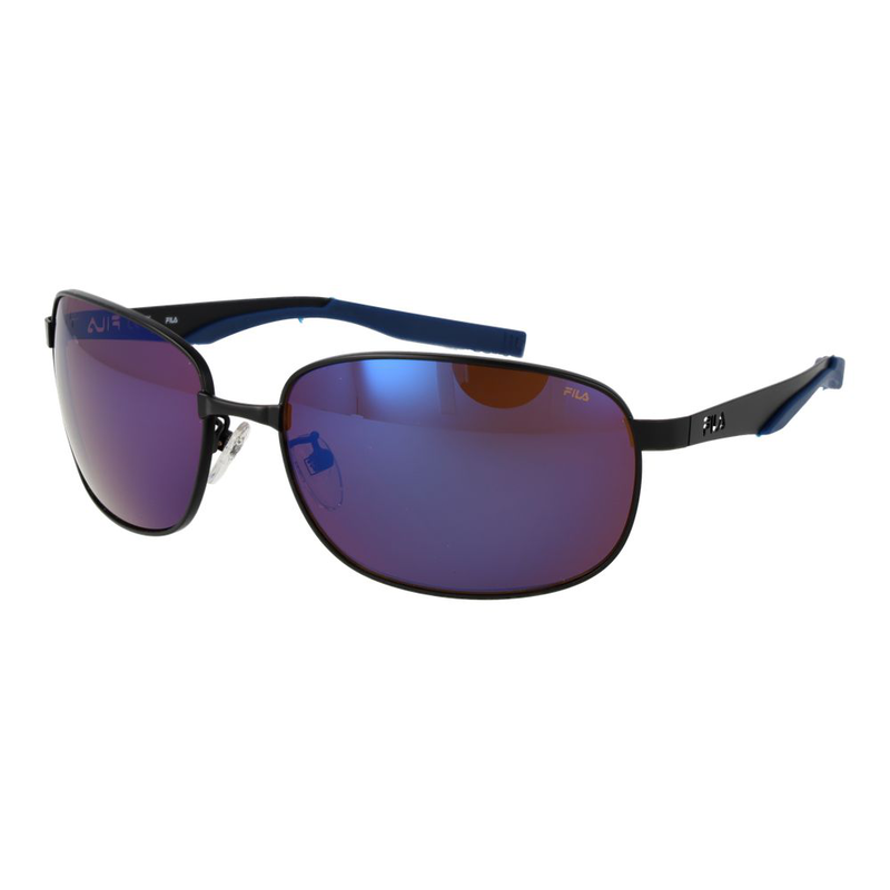Black stainless steel sunglasses-null