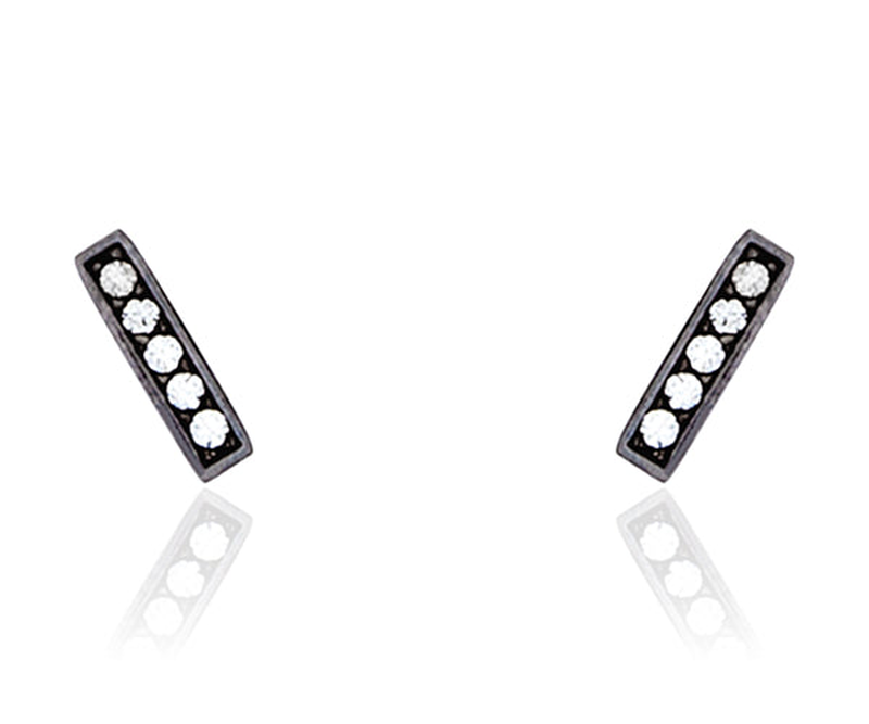 Product image: Cupid small zircon earrings-null