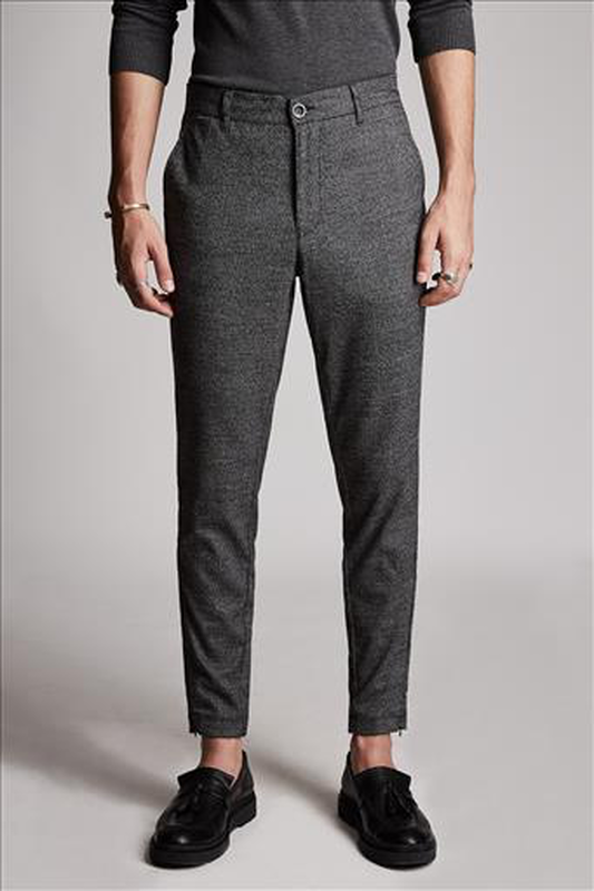 Product image: Stefan wool textured check trousers-null