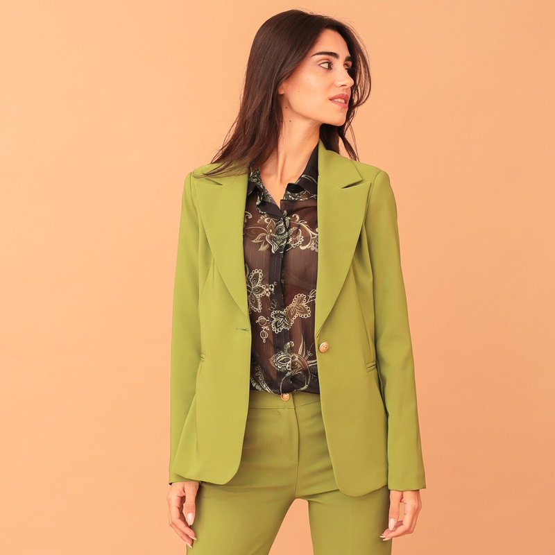 Victoria blazer - pistachio-null
