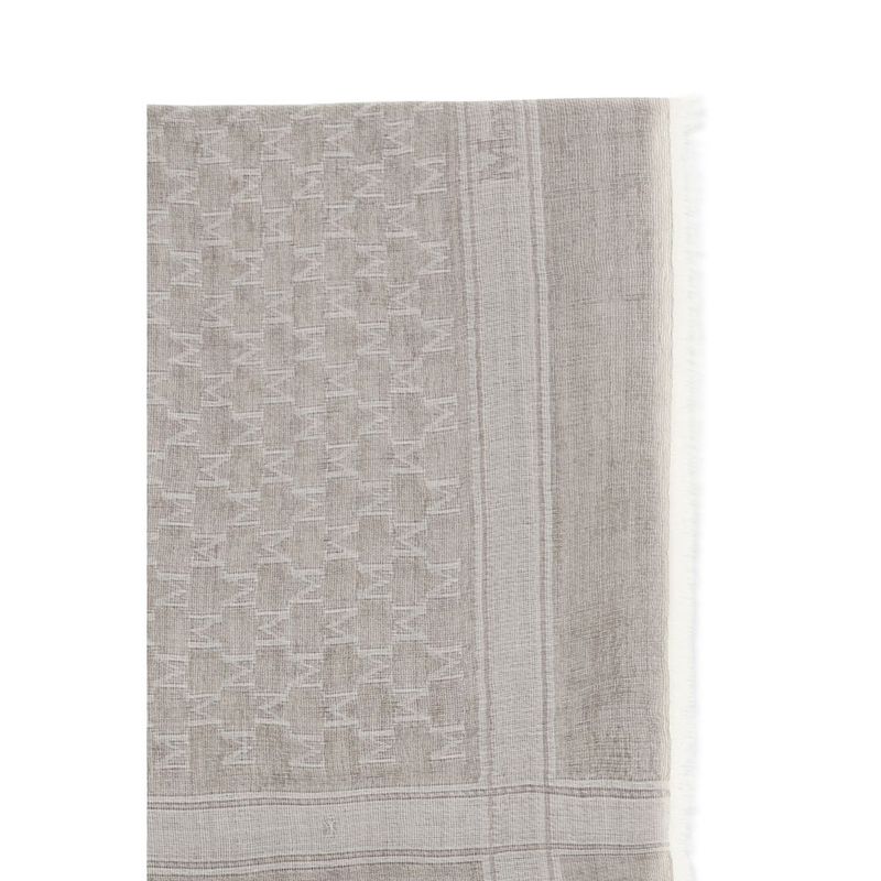 Beige lamb ovis aries aries scarf-null