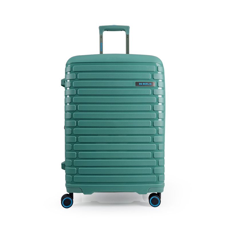 Bg berlin - soda medium size (4 wheel), double security zipper, 66cm/24in luggage / suitcase-null
