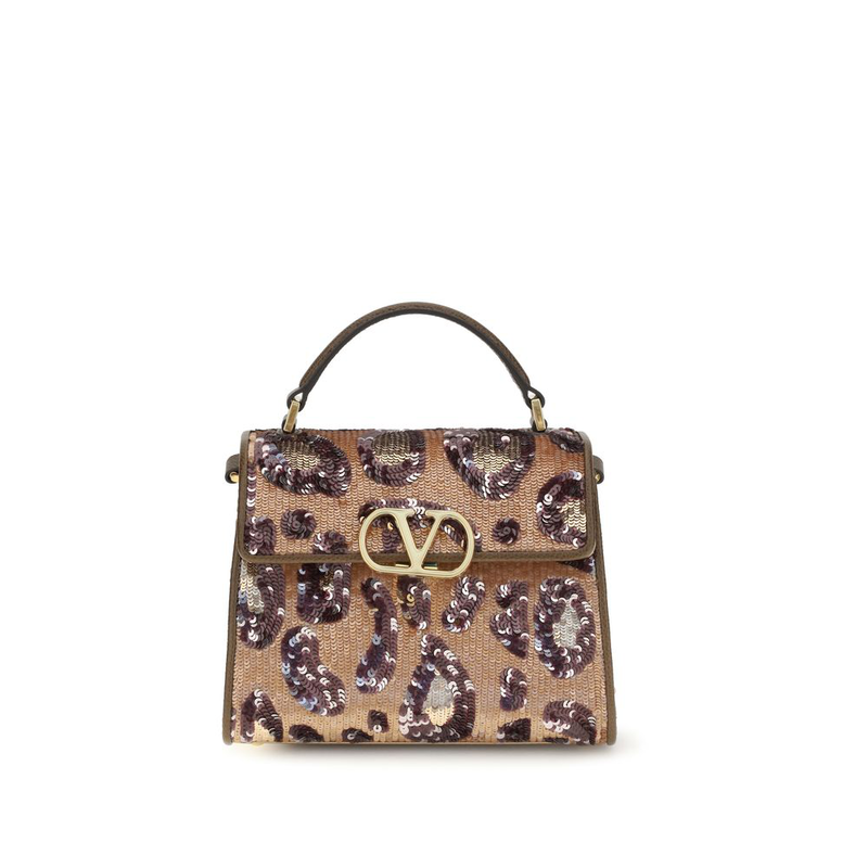 Multicolor silk handbag-null