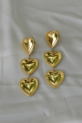 Devote gold earring e2403, , medium