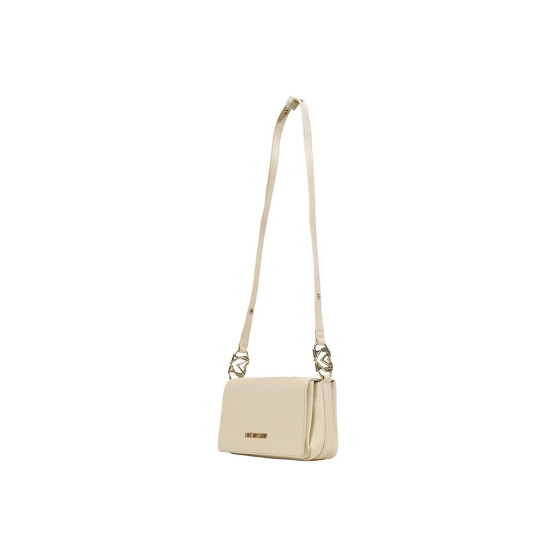 Beige polyethylene handbag-null