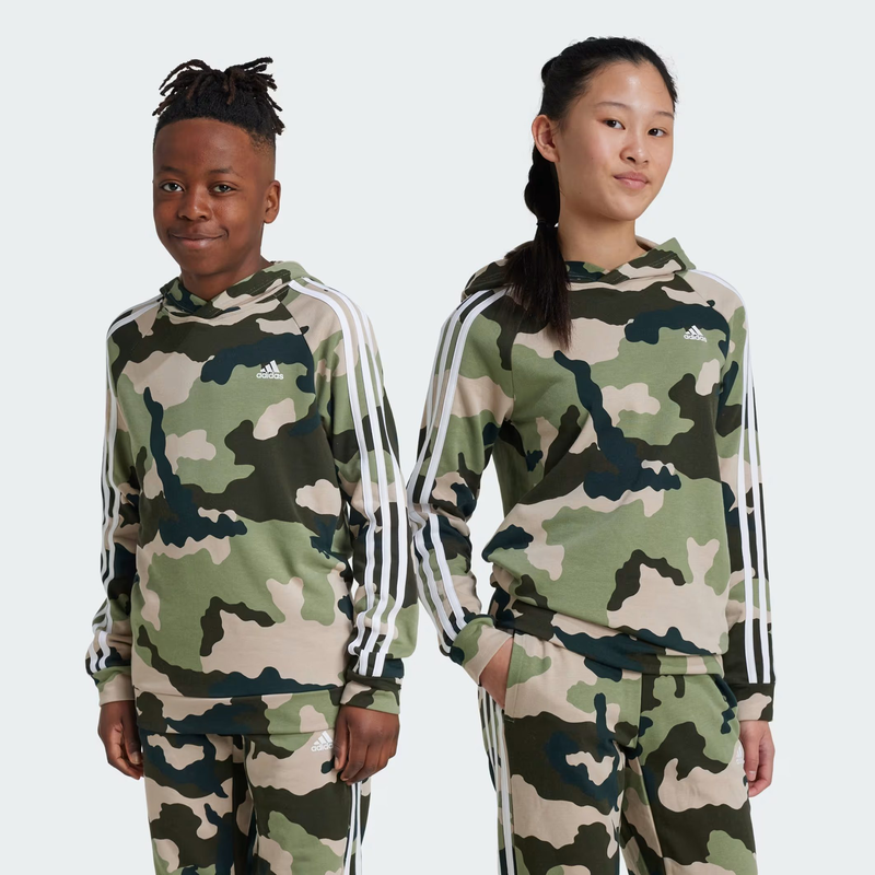Product image: Adidas essentials allover print hoodie kids iw3470-null