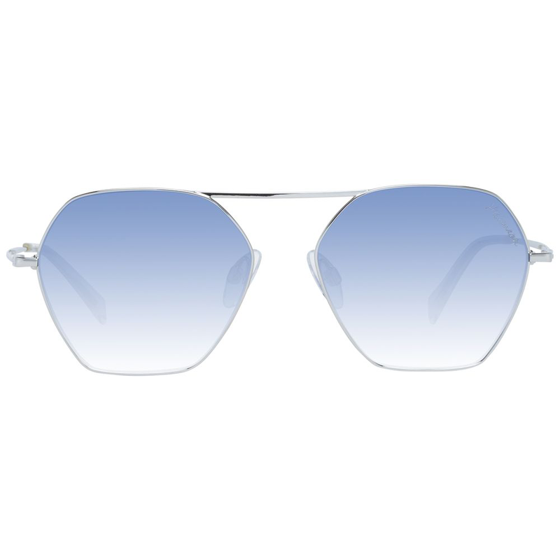 Gray metal sunglasses-null