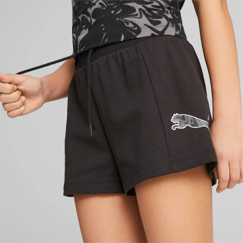 High-waist girls shorts-null