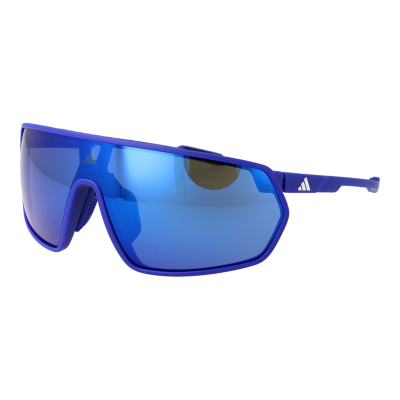 Blue plastic sunglasses-null