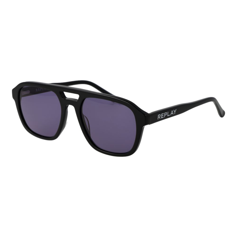 Black plastic sunglasses-null