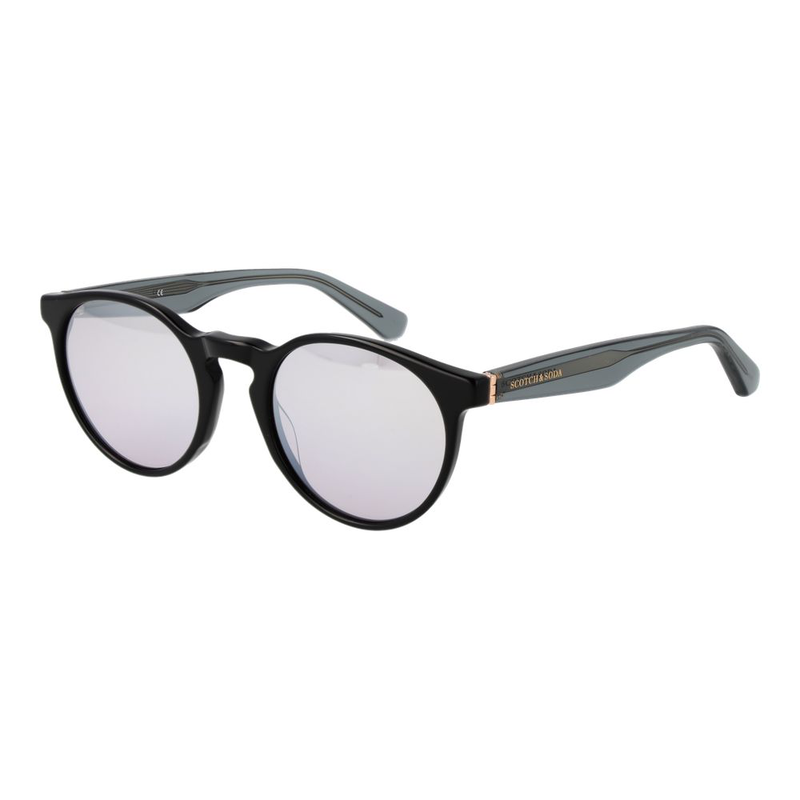 Black acetate sunglasses-null