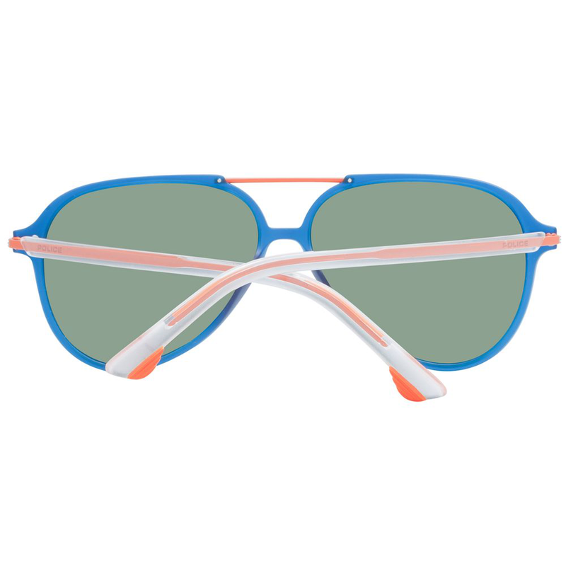 Blue plastic sunglasses-null