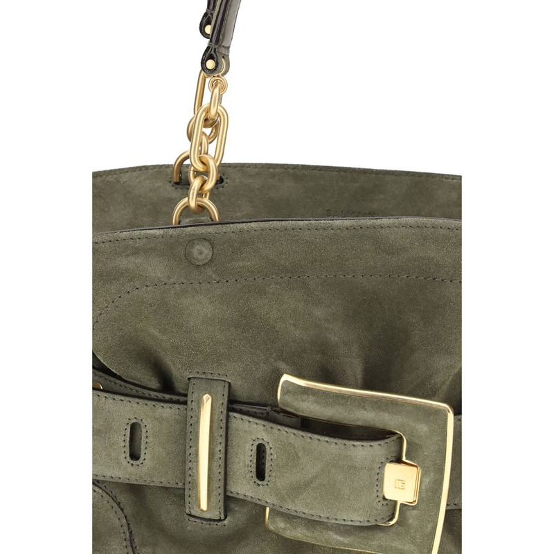 Bicolor calf leather bos taurus handbag-null
