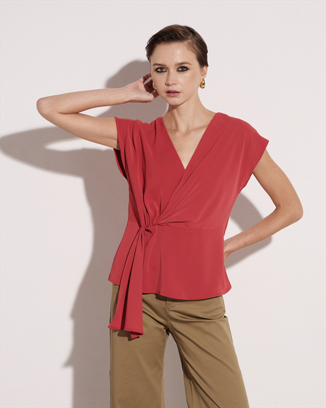 Blouse crepe-null