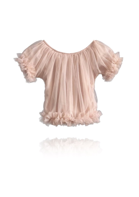 Dolly by le petit tom &reg; frilly princess top, ballet pink-null