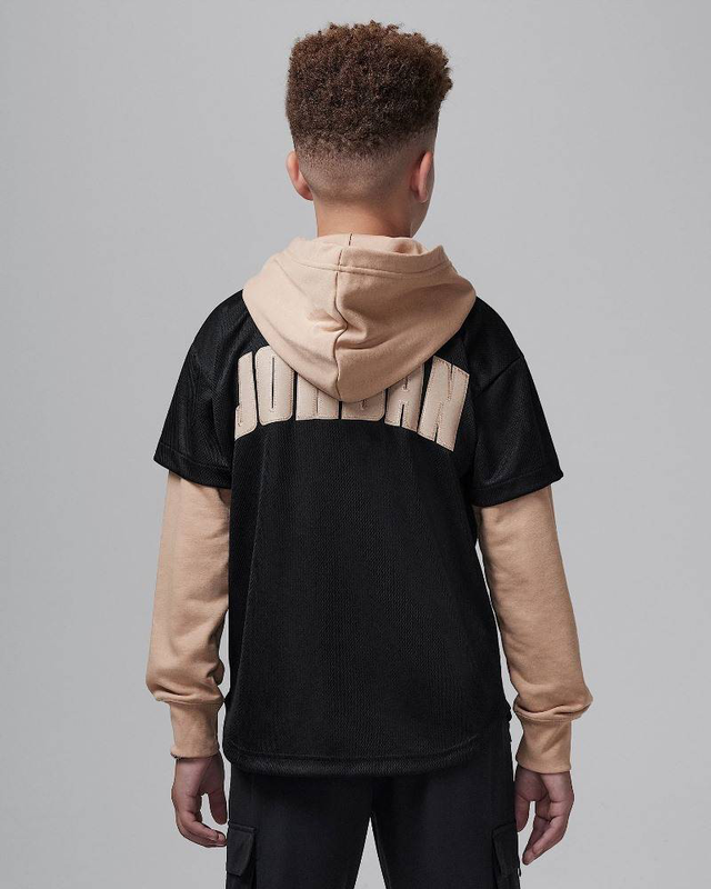 Nike jordan boys hoodieded jumpman baseball p-null