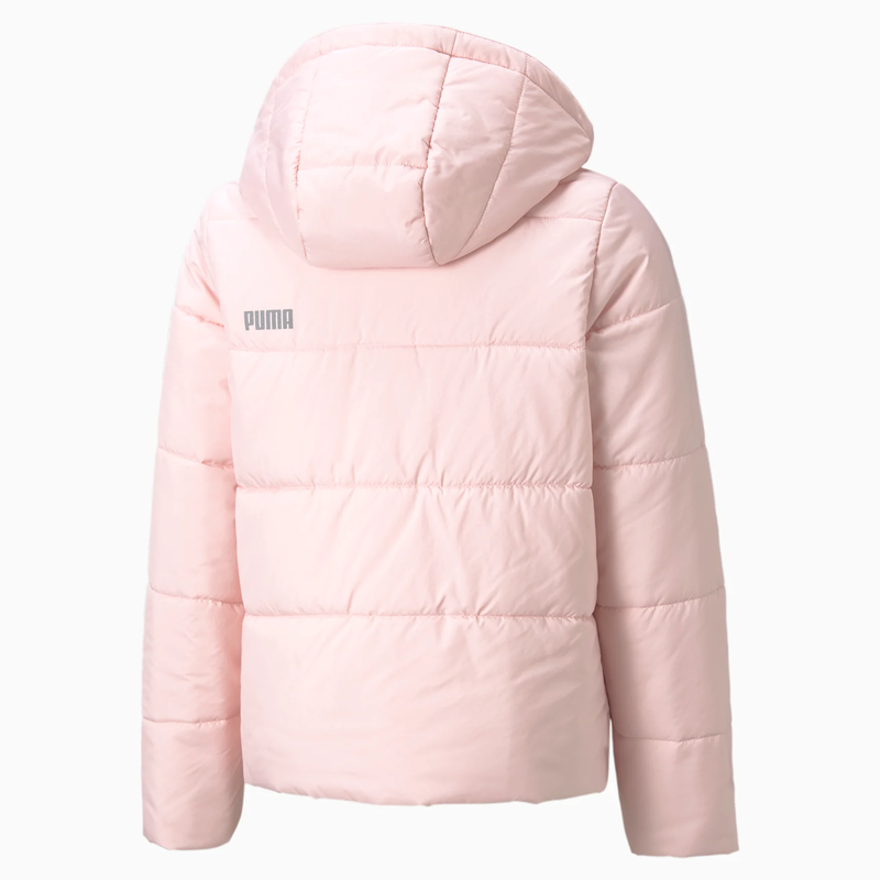 Puma essentials padded hooded youth jacket-null