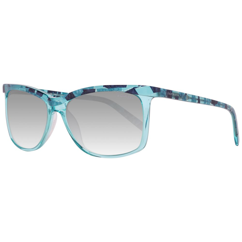 Blue resin sunglasses-null