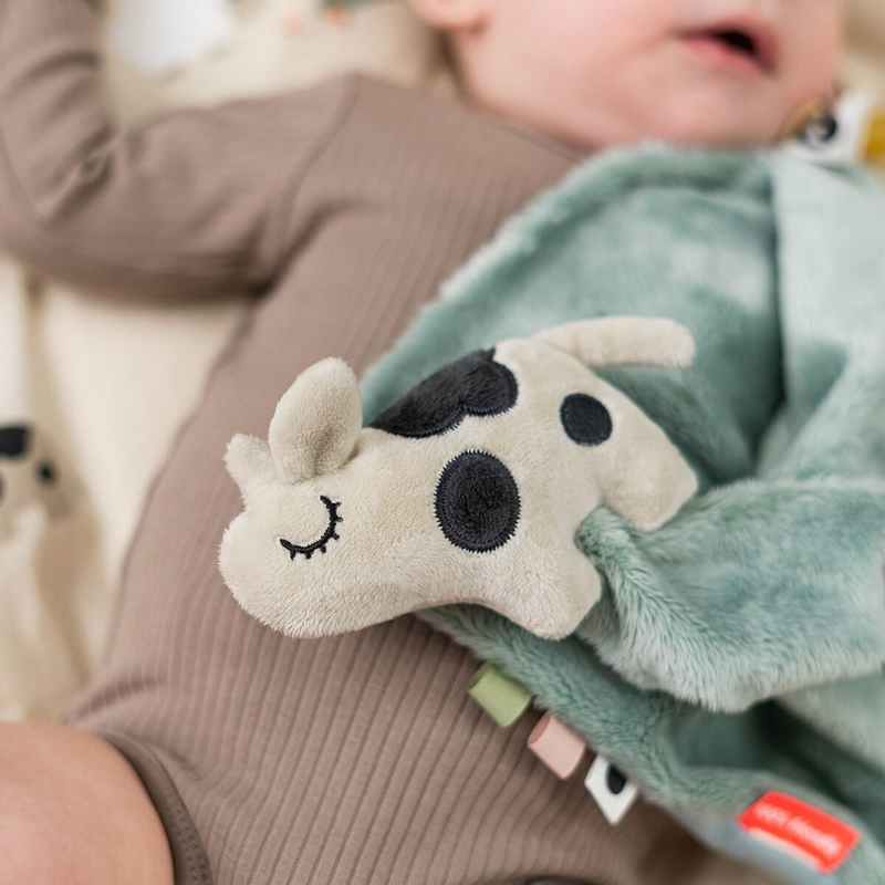 Done by deer comfort blanket  dotti - blue-null