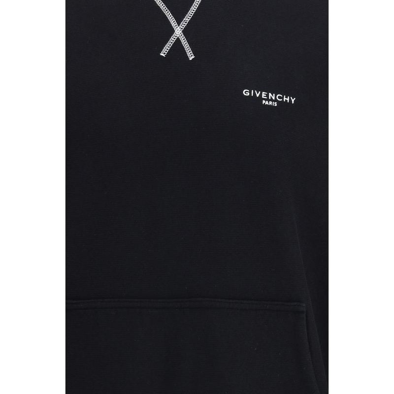 Black cotton sweatshirt-null
