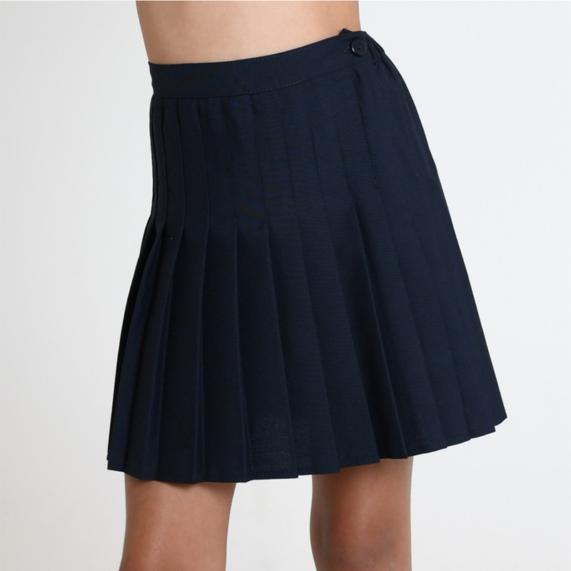 Girls full pleated skirt #17381-null