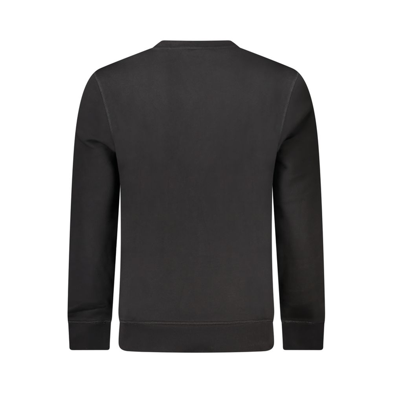 Black cotton men sweater-null