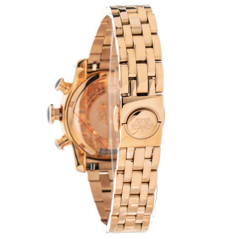 Multicolor stainless steel dress watch-null