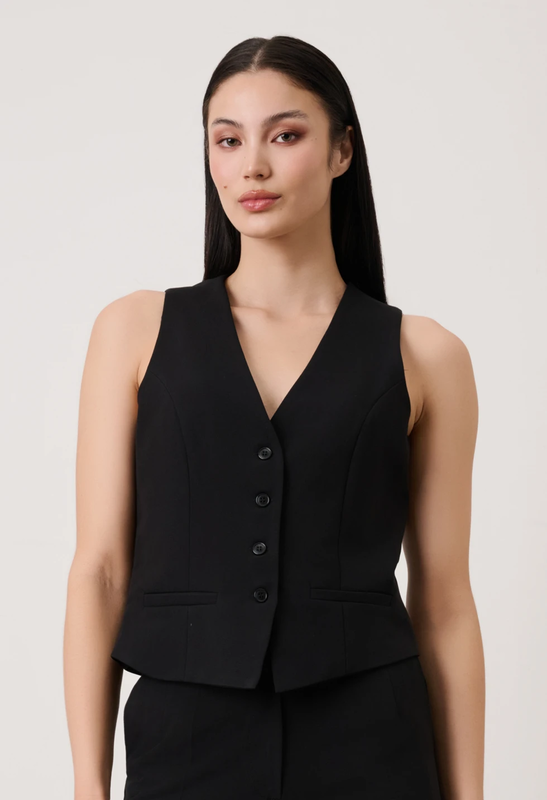 Classic-fit vest by desiree - xl , black-null