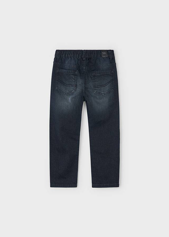 &Pi;&alpha;&nu;&tau;&epsilon;&lambda;&omicron;&nu;&iota; soft denim jogger-null